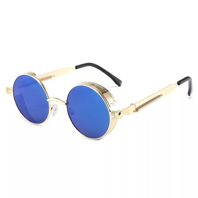 Round Retro Cool Shades. "Rodeo Rider" Sunglasses. Polarized lens. WickedYo